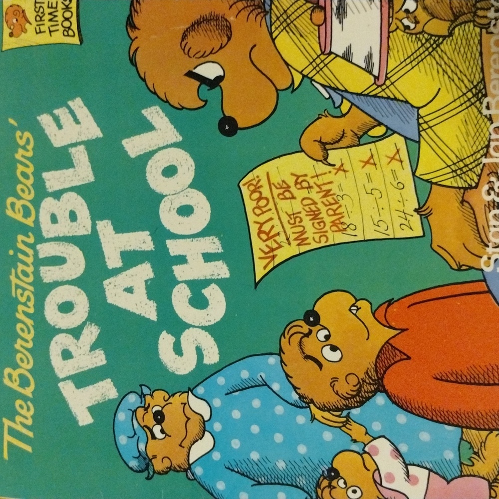 Berenstain Bears ppbk Trouble at School